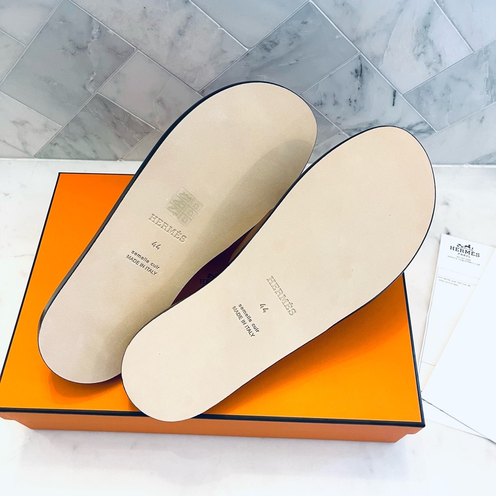 NWB AUTHENTIC MEN’S HERMES IZMIR SANDAL SIZE 11 - Picture 11 of 11